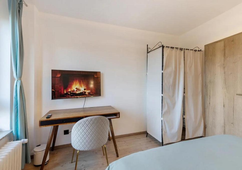 Charmentes Privatzimmer Mit Kueche, Naturgebiet 杜塞尔多夫 客房 照片